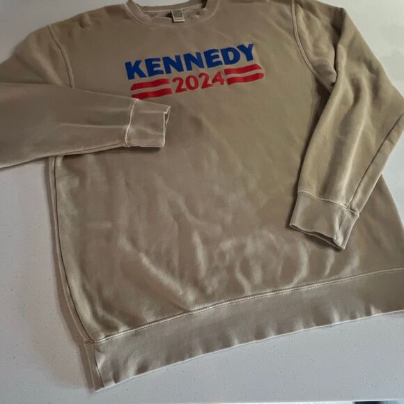 Independent Trading Company Kennedy 2024 Sweatshirt Trump MAGA Size Large - Picture 2 of 7